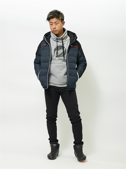 HYDO ヒョウドウ　ウィンドブロック　パーカ　スウェット WIND BLOCK HI NECK HEAT SWEAT SHIRTS | HYOD PRODUCTS
