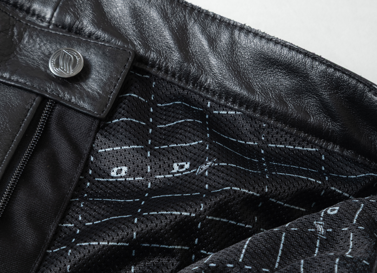 ST-X D3O® RIDE LEATHER PANTS〔SIDE LINE〕 | HYOD PRODUCTS