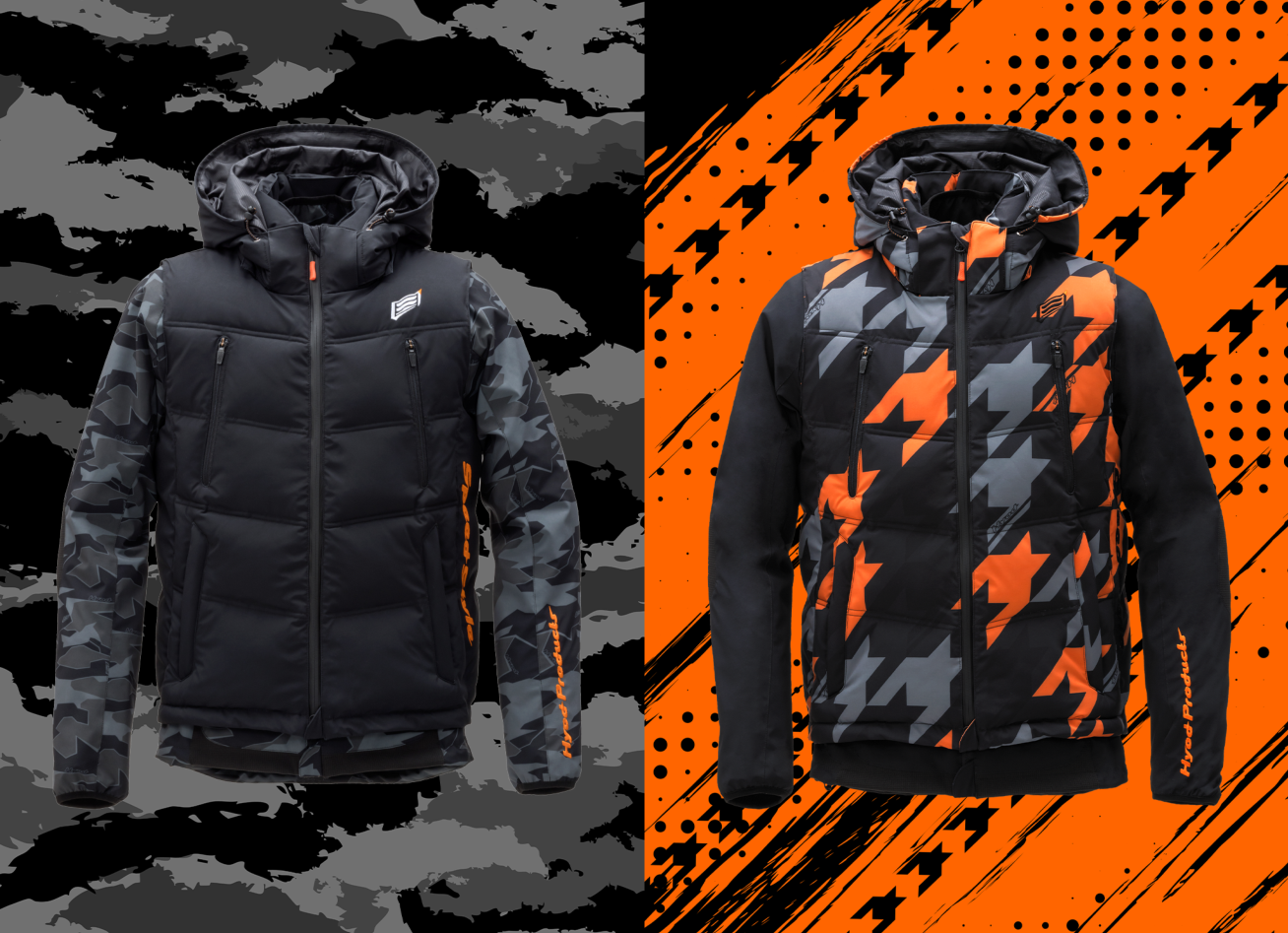 HYOD ダウンベスト　ジャケット ST-X TEXTILE〔ANCUS D3O®〕 | HYOD PRODUCTSオフィシャルサイト